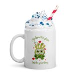My Favorite Place White glossy mug