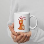 It Must Be Love White Glossy Mug