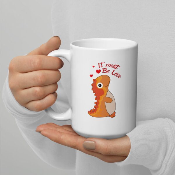 It Must Be Love White Glossy Mug