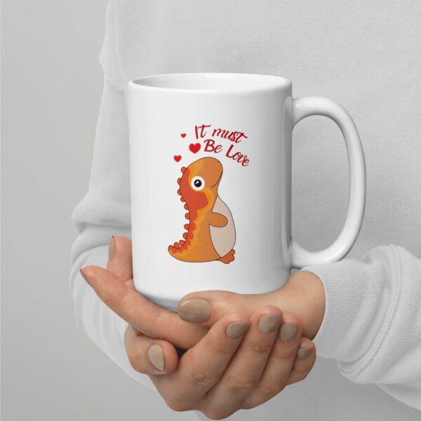 It Must Be Love White Glossy Mug