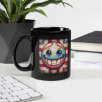 American Progress Black Glossy Mug