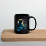 NS 855 Black Glossy Mug