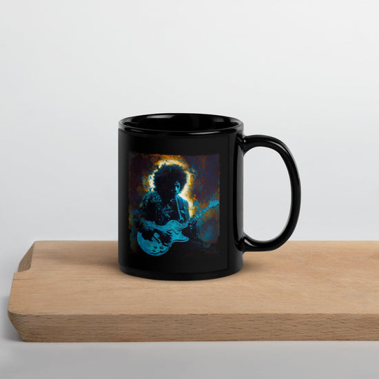 NS 855 Black Glossy Mug