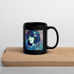Drawing Dynamics III Black Glossy Mug