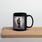 Fingerstyle Fusion Black Glossy Mug