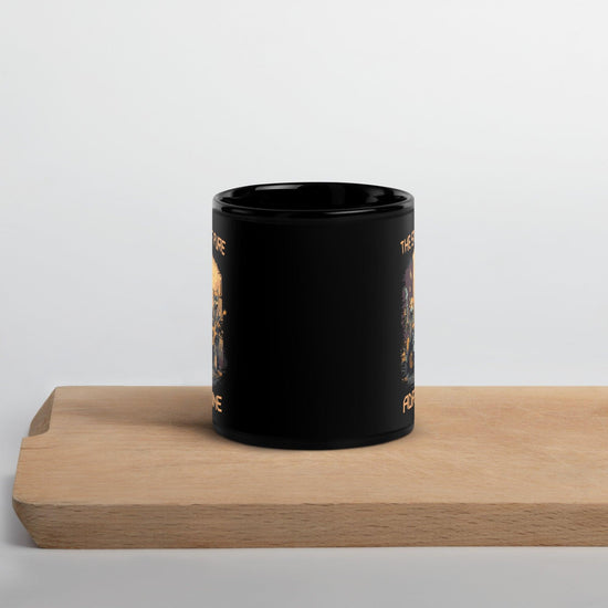 Pure Adrenaline Black Glossy Mug