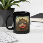 United We Thrive Black Glossy Mug